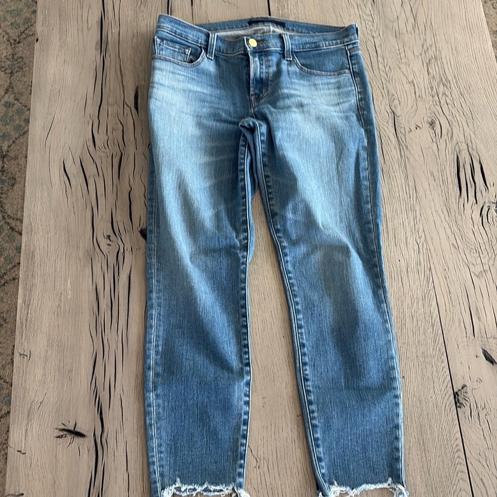 J Brand low rise crop skinny